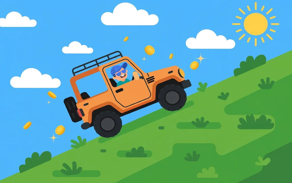 hill climb racing mod apk game overview